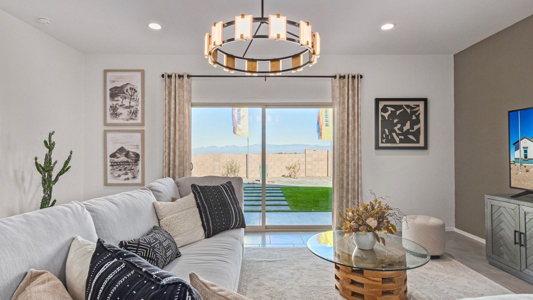 Representative furnished interior of a home built from the Kingston by D.R. Horton in Sycamore Vista, Vail (Image 5).