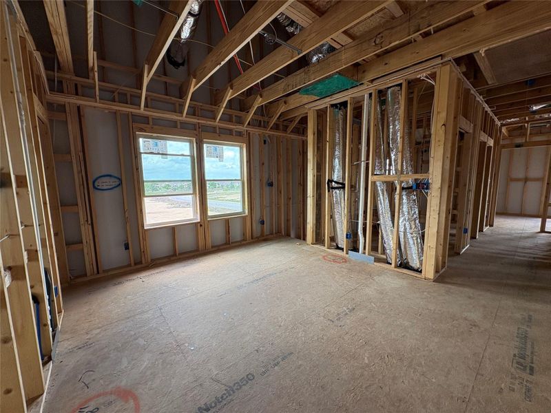 In-progress construction of a new home in Cannon Ranch, Dripping Springs, TX (Image 18).