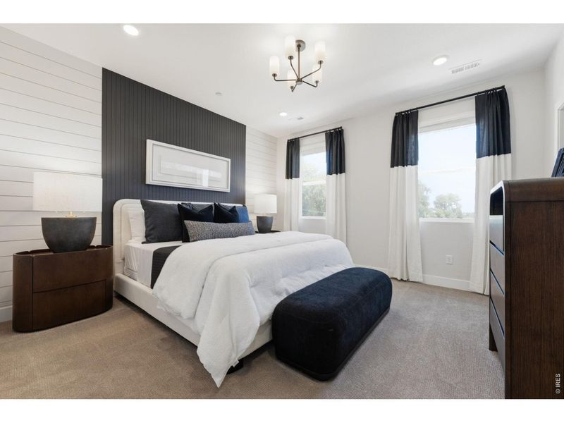 Furnished interior view inside a new home in , Fort Collins (Image 3).