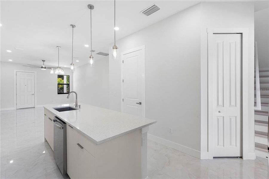 Furnished interior view inside a new home in , Tampa (Image 15).