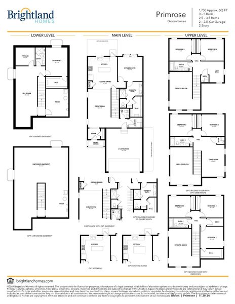 Primrose Floor Plan