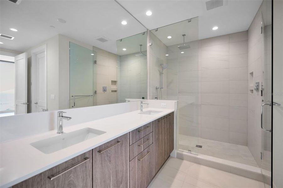 Furnished interior view inside a new home in , St. Petersburg (Image 11).