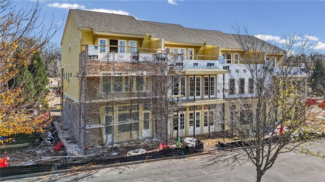 In-progress construction of a new home in , Senoia, GA (Image 31).