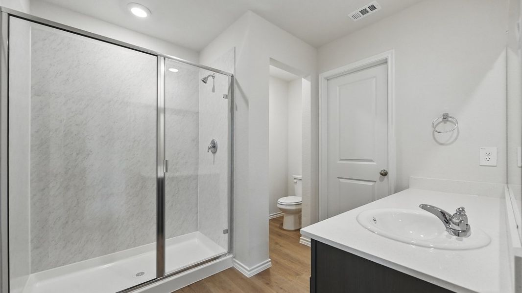 Furnished interior view inside a new home in Saddlebrook, Waxahachie (Image 6).