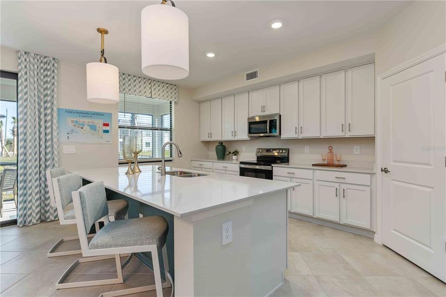 Furnished interior view inside a new home in Legends Cove, Bradenton (Image 14).