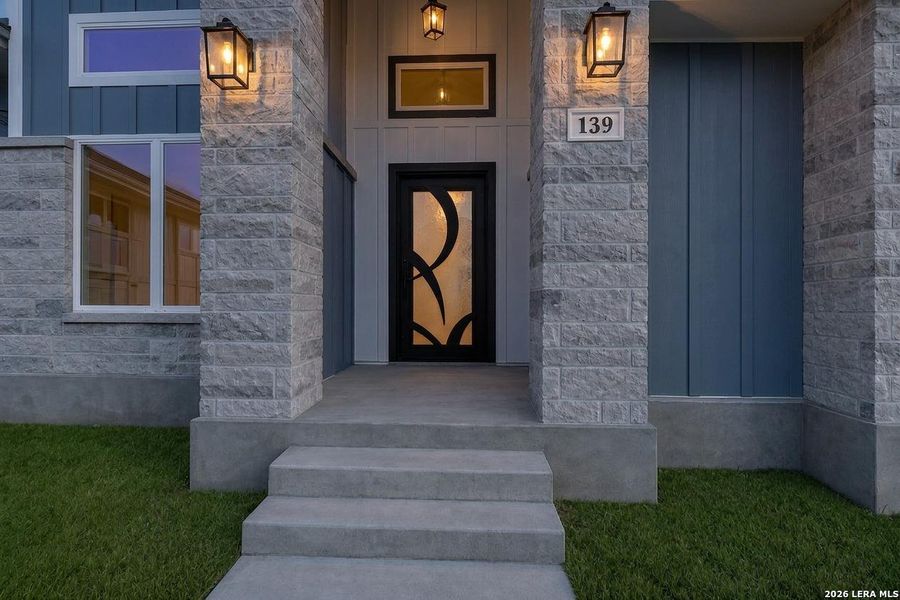 Exterior details and patio area of a home in , La Vernia (Image 19). Exterior details and patio area of a home in , La Vernia (Image 19).
