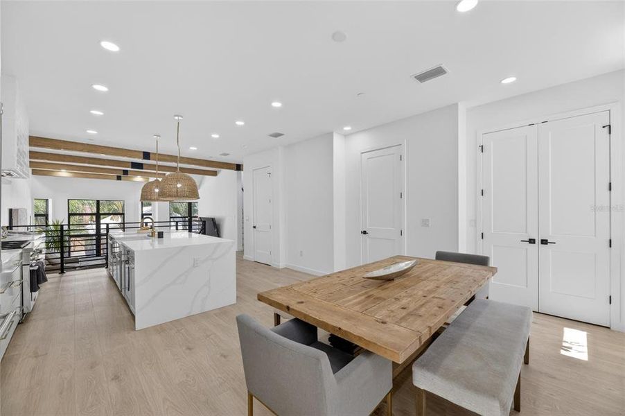 Furnished interior view inside a new home in , Tampa (Image 26).