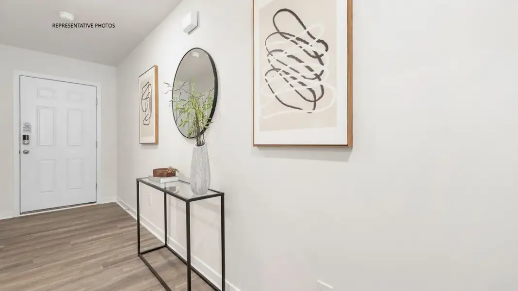 Furnished interior view inside a new home in Rydele Heights - Express, Asheville (Image 7).