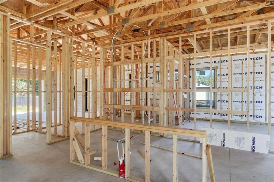 In-progress construction of a new home in , Avon Park, FL (Image 11).