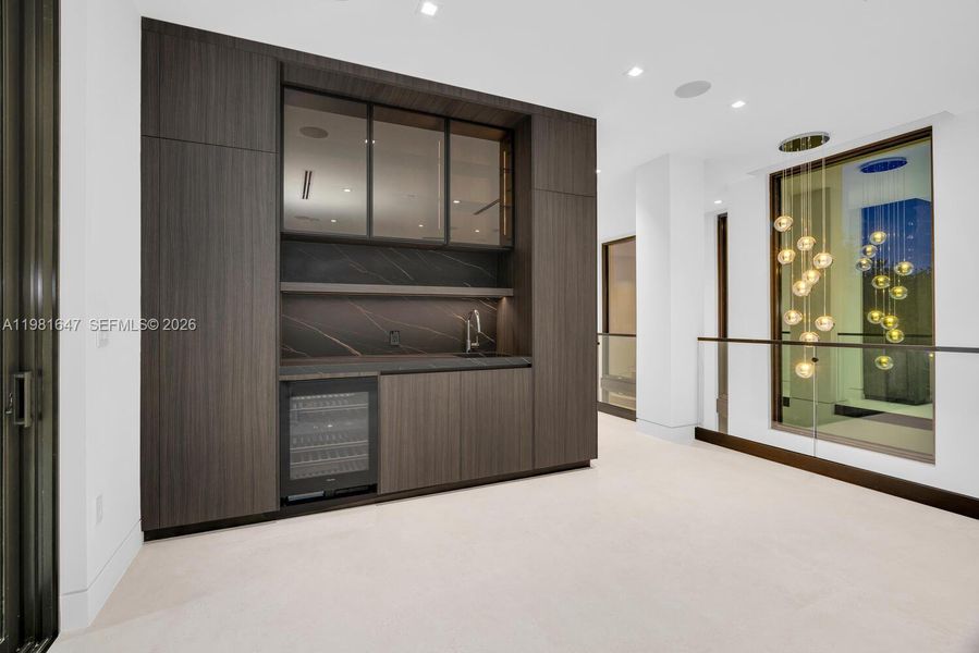 Furnished interior view inside a new home in , Miami (Image 15).