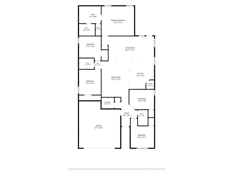 2D floor plan layout of this home in Hills of Westlake, Conroe, TX (Image 5). 2D floor plan layout of this home in Hills of Westlake, Conroe, TX (Image 5).