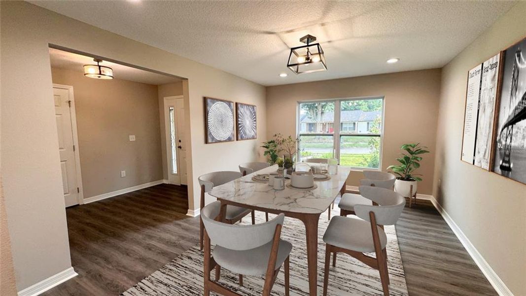 Furnished interior view inside a new home in , Orlando (Image 13).