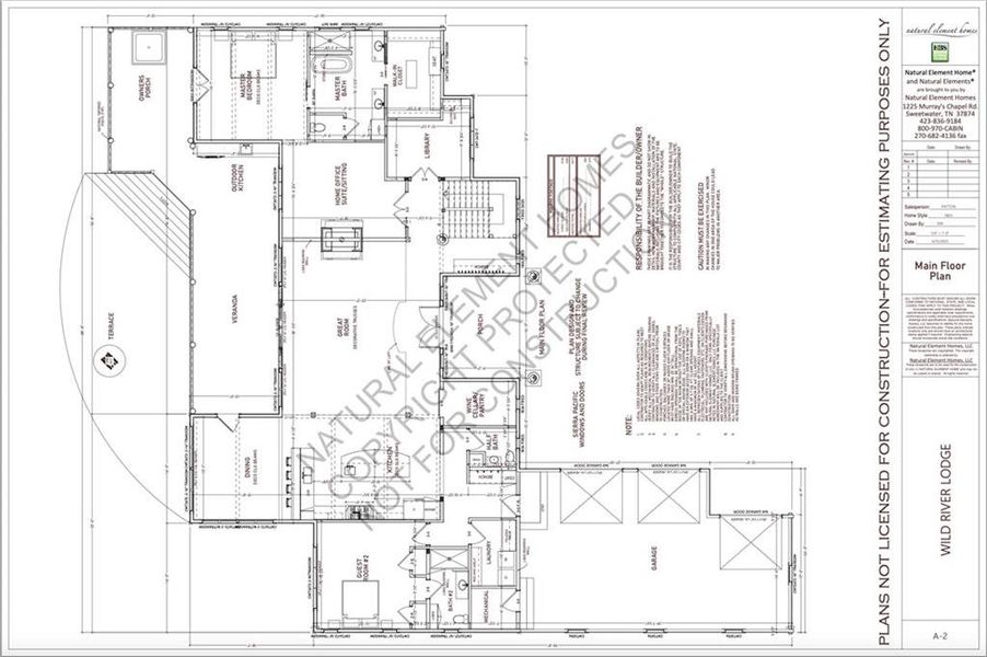 2D floor plan layout of this home in , Blue Ridge, GA (Image 3).