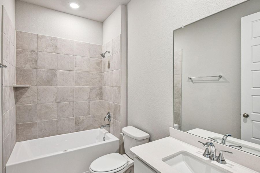 Photo is not of the actual home, but is an inspirational photo of builder’s model home and may depict options, furnishings, and/or decorator features that are not included