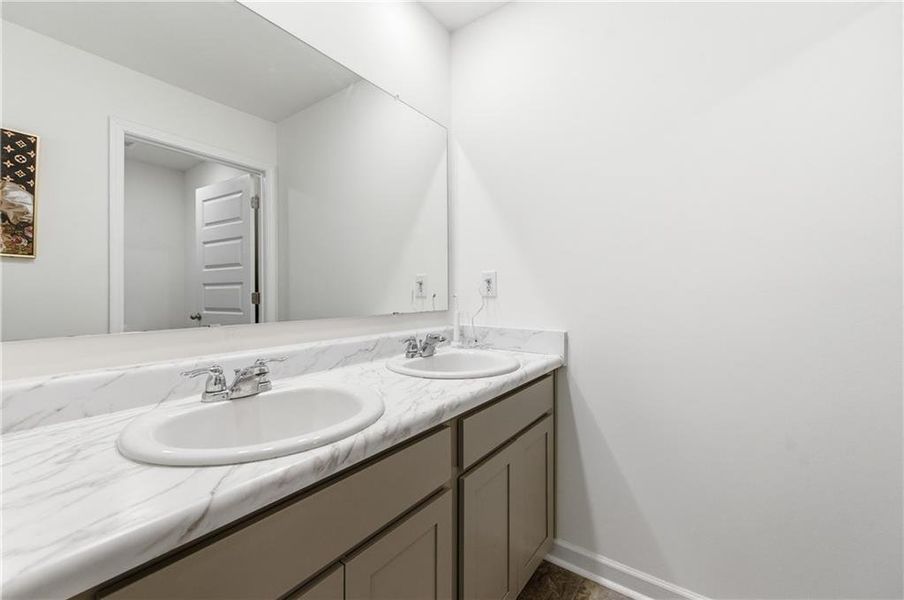 Close-up of interior finishes inside a home in Brooks Village, Dacula (Image 23).