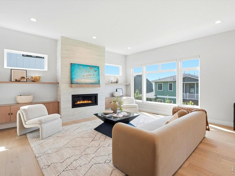 Furnished interior view inside a new home in , Louisville (Image 18).