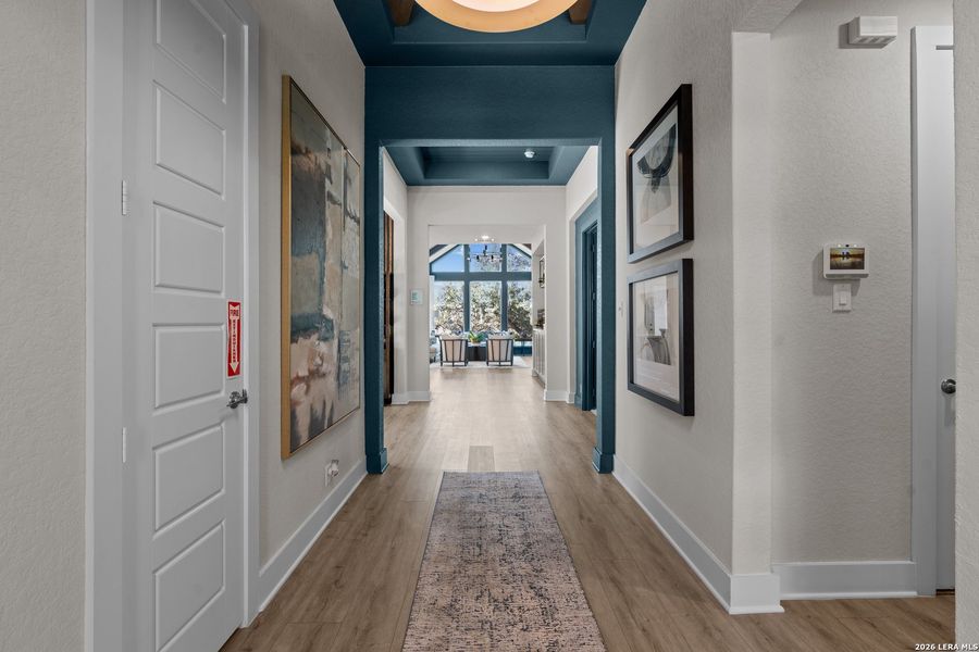 Furnished interior view inside a new home in Esperanza, Boerne (Image 24).