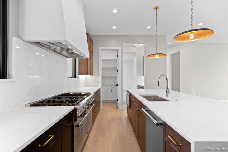 Furnished interior view inside a new home in , Denver (Image 16).