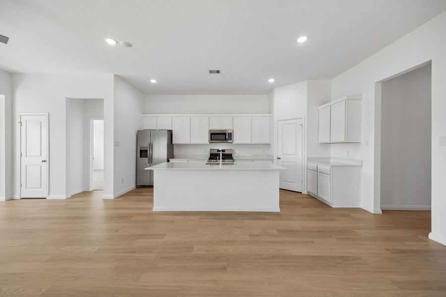 Furnished interior view inside a new home in Riviera Pines, Huffman (Image 7).
