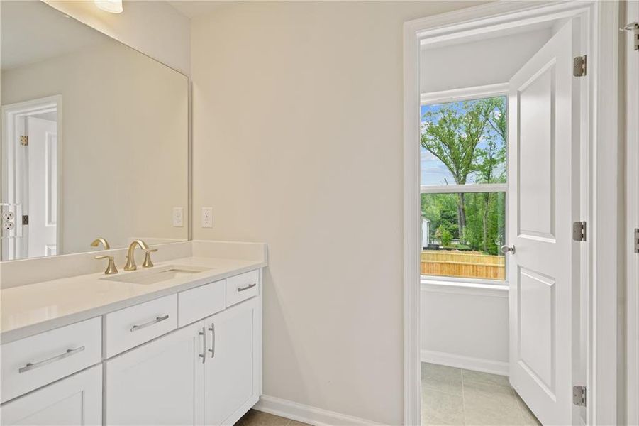 Furnished interior view inside a new home in The Village at Shallowford, Kennesaw (Image 6).