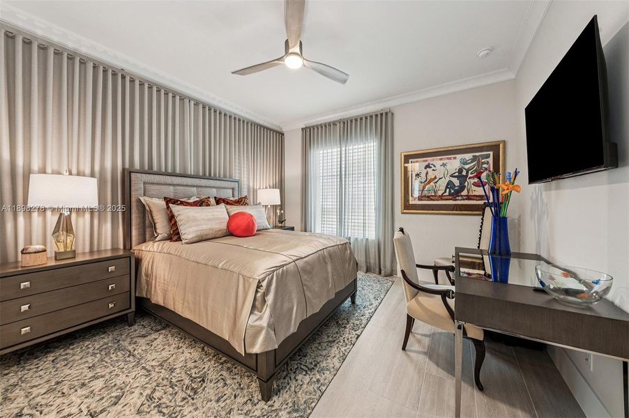 Furnished interior view inside a new home in , Palm Beach Gardens (Image 22).