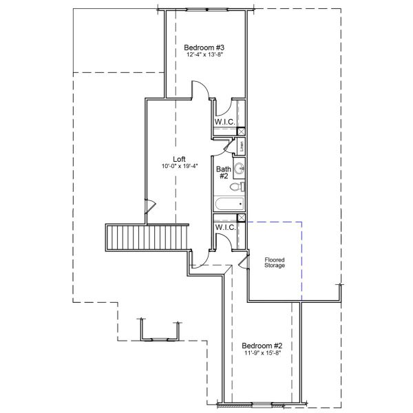 2D floor plan layout of this home in Cottages at Lake Emory, Inman, SC (Image 5). 2D floor plan layout of this home in Cottages at Lake Emory, Inman, SC (Image 5).