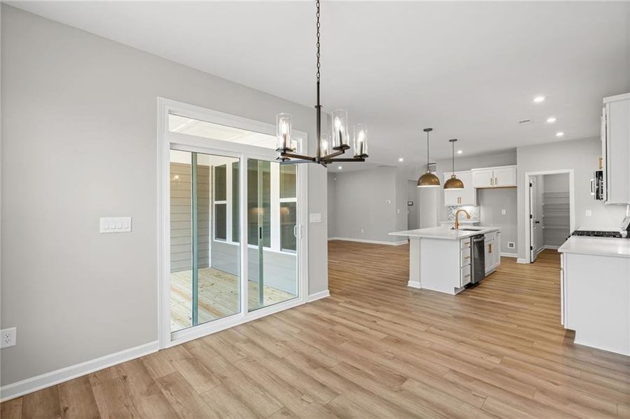 Spacious, unfurnished interior of a new home in The Reserve At Liberty Park, Braselton (Image 15).
