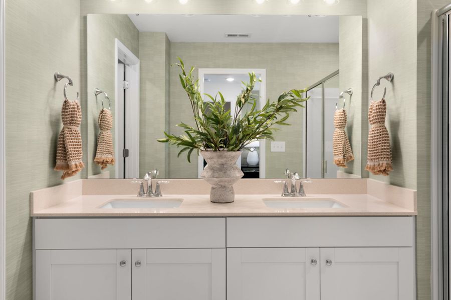 Representative furnished interior of a home built from the Bryce by Mattamy Homes in Magnolia Park Townes, Garner (Image 19).