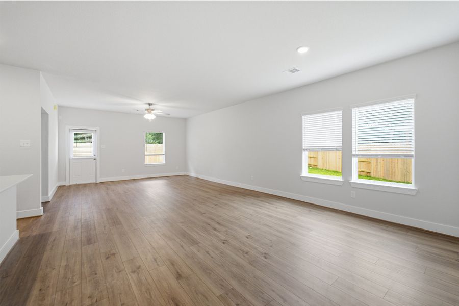 Spacious, unfurnished interior of a new home in Cypress Green, Hockley (Image 18). Spacious, unfurnished interior of a new home in Cypress Green, Hockley (Image 18).
