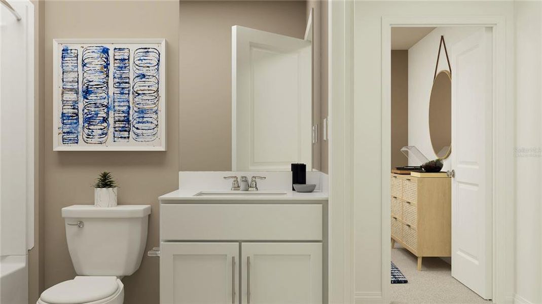 Furnished interior view inside a new home in Ranches at Lake Mcleod, Eagle Lake (Image 8).