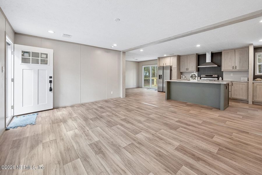 Spacious, unfurnished interior of a new home in , Lake Butler (Image 28).