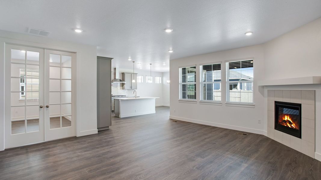 Spacious, unfurnished interior of a new home in Vantage, Berthoud (Image 12). Spacious, unfurnished interior of a new home in Vantage, Berthoud (Image 12).