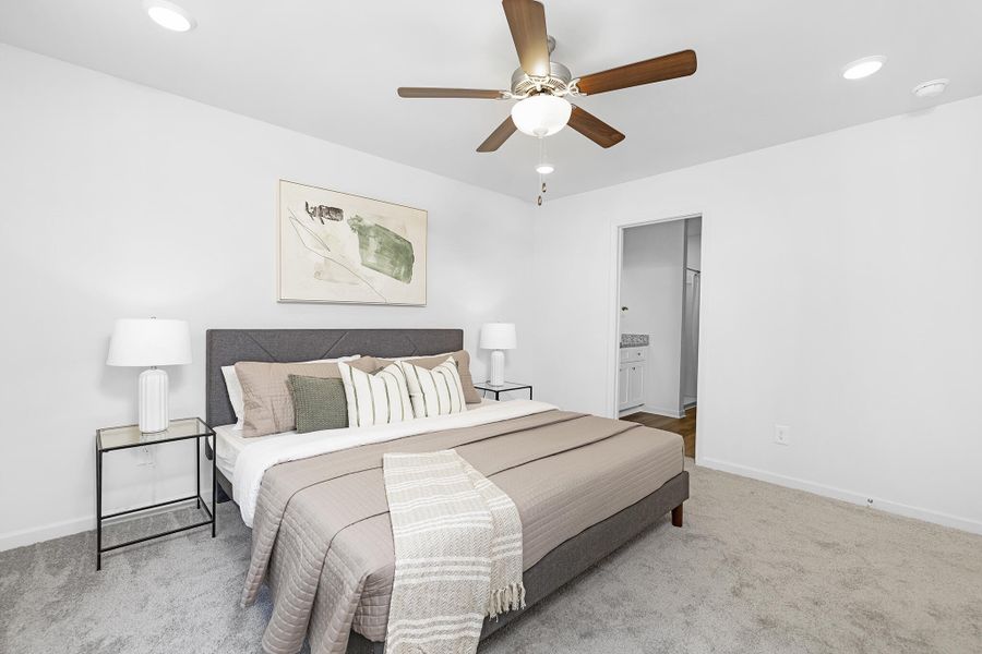 Furnished interior view inside a new home in , Moncks Corner (Image 12).