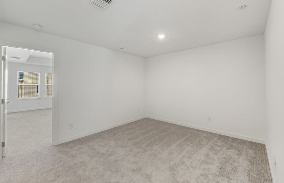 Spacious, unfurnished interior of a new home in Monarch on Main, Round Rock (Image 22).