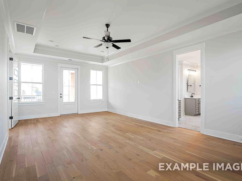 Representative unfurnished interior of a home built from the The Alston A by Davidson Homes LLC in Shelton Square, Murfreesboro (Image 26).
