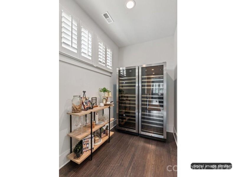 Furnished interior view inside a new home in , Huntersville (Image 17).