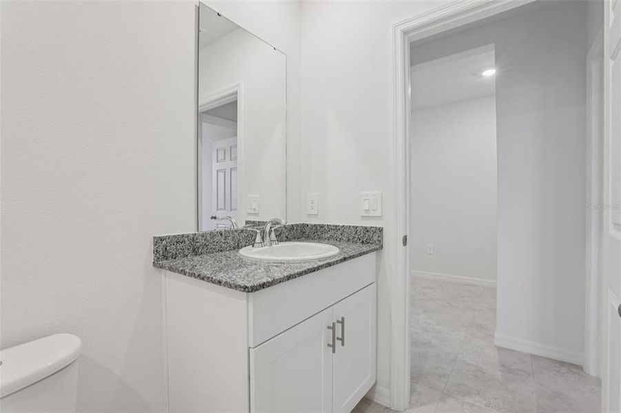 Furnished interior view inside a new home in Deer Run at Crosswinds, Davenport (Image 13). Furnished interior view inside a new home in Deer Run at Crosswinds, Davenport (Image 13).