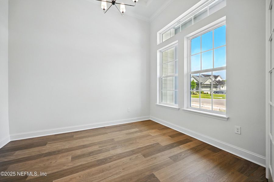 Spacious, unfurnished interior of a new home in Courtney Oaks in SilverLeaf, St. Augustine (Image 34). Spacious, unfurnished interior of a new home in Courtney Oaks in SilverLeaf, St. Augustine (Image 34).