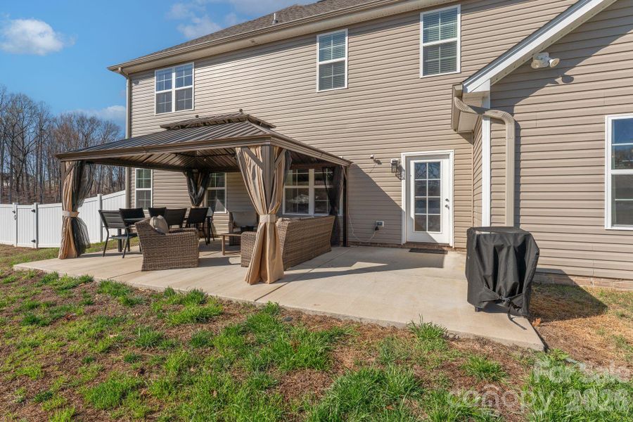Exterior details and patio area of a home in , Lexington (Image 4). Exterior details and patio area of a home in , Lexington (Image 4).