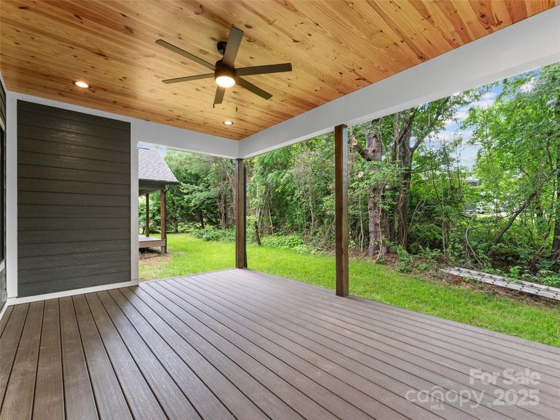 Exterior details and patio area of a home in , Brevard (Image 3).