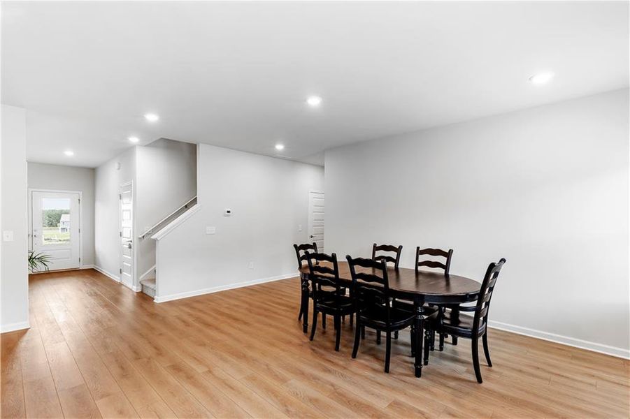 Furnished interior view inside a new home in , Calhoun (Image 13). Furnished interior view inside a new home in , Calhoun (Image 13).