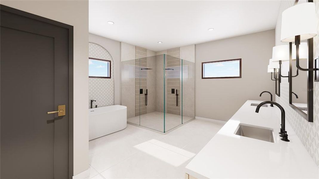 Furnished interior view inside a new home in , Tampa (Image 4).