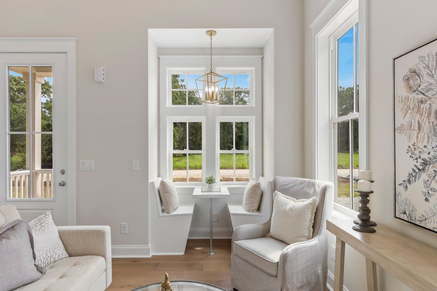 Furnished interior view inside a new home in , McClellanville (Image 26).