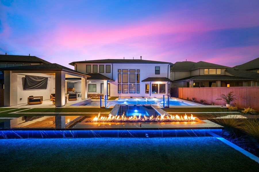 Exterior details and patio area of a home in , Cypress (Image 3). Exterior details and patio area of a home in , Cypress (Image 3).