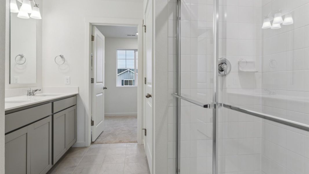 Representative furnished interior of a home built from the EDMON by D.R. Horton in The Ridge at Lorson Ranch, Colorado Springs (Image 9). Representative furnished interior of a home built from the EDMON by D.R. Horton in The Ridge at Lorson Ranch, Colorado Springs (Image 9).