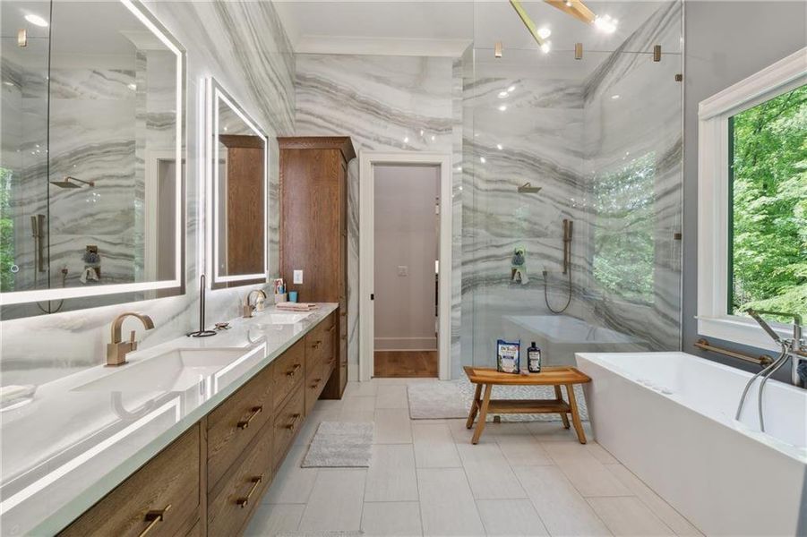 Furnished interior view inside a new home in , Cumming (Image 12). Furnished interior view inside a new home in , Cumming (Image 12).