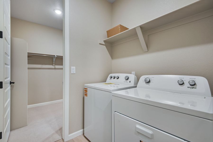 Close-up of interior finishes inside a home in Reunion, Commerce City (Image 15).