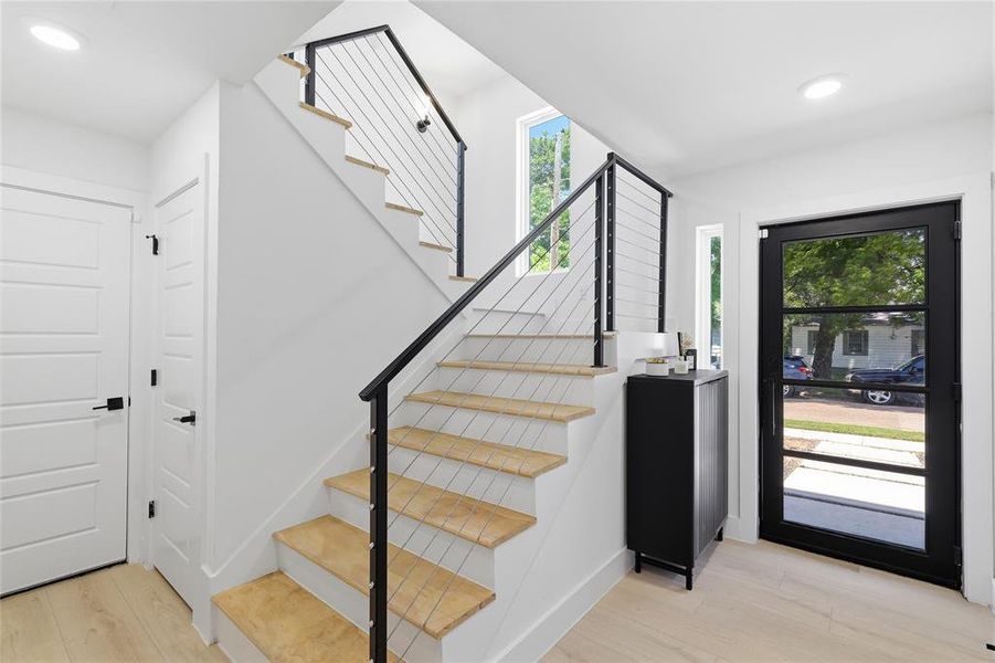 Furnished interior view inside a new home in , Dallas (Image 33).