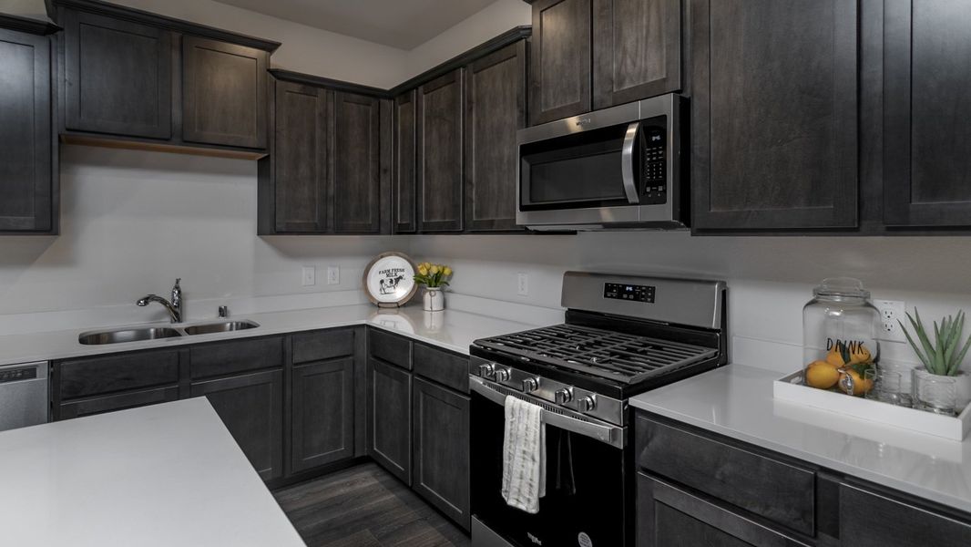 Furnished interior view inside a new home in Liberty Crossing, Royse City (Image 6).
