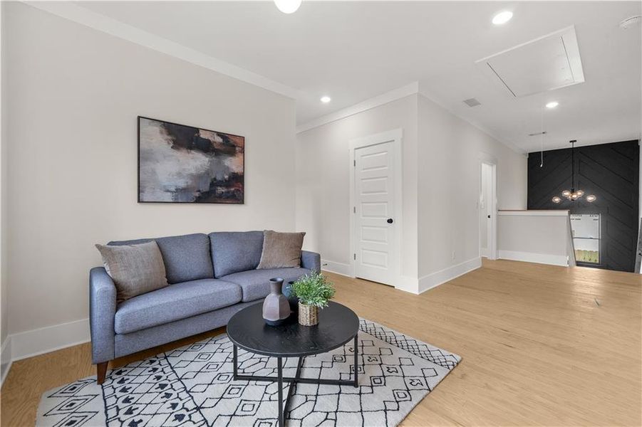 Furnished interior view inside a new home in , Scottdale (Image 34).
